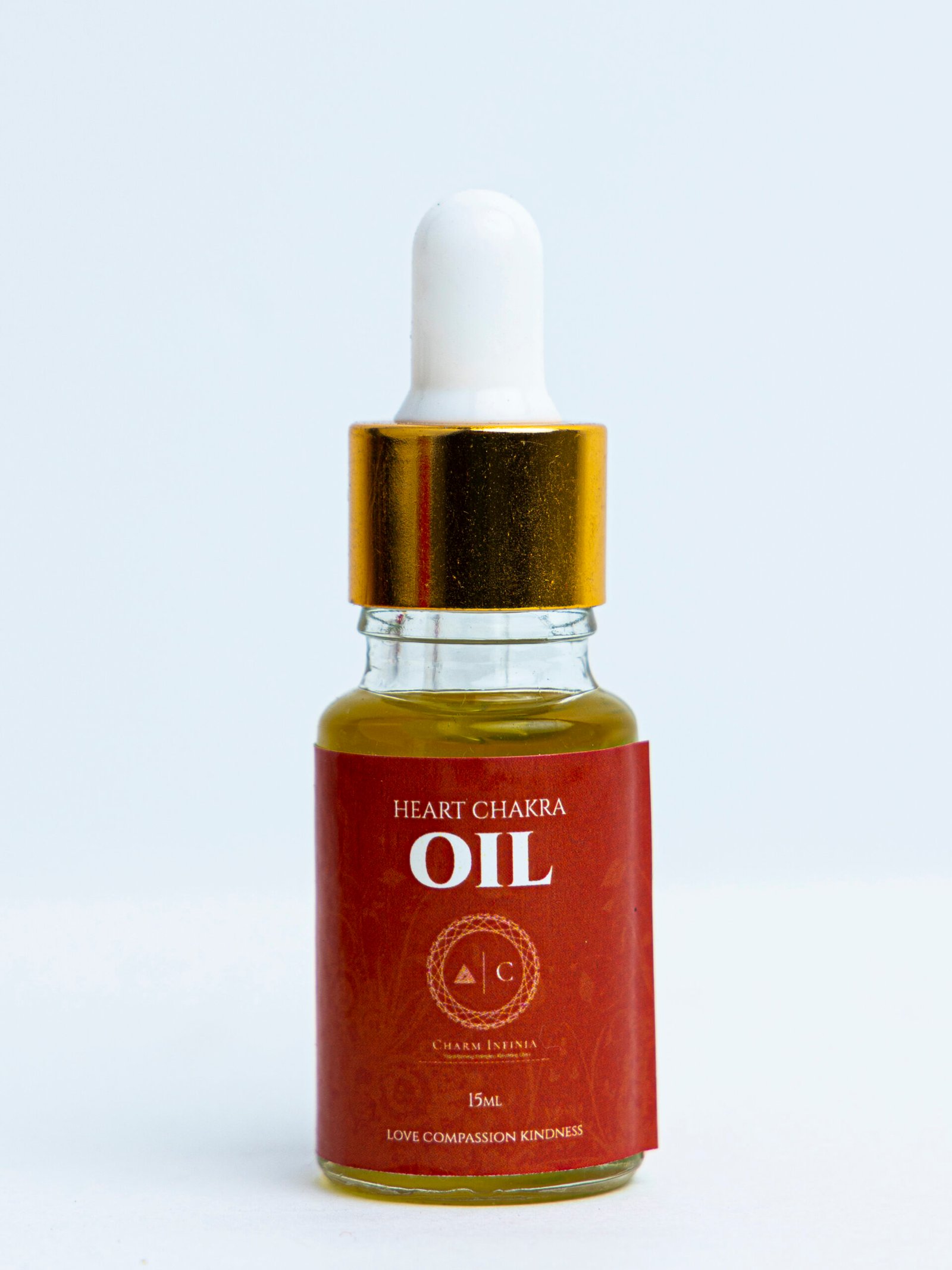 Heart Chakra Oil – 100% Pure Essential Oil Blends for Energy Healing & Meditation