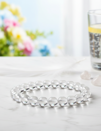 Clear Quartz Bracelet 8MM