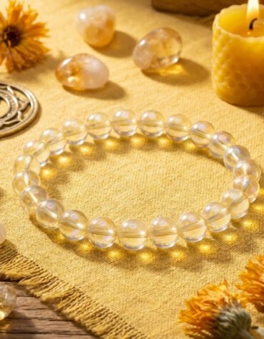 Angel Aura Yellow Bracelet 8MM