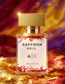 Saffron Veil – Eau de Parfum for Women| Sweet Floral Amber | Luxe Evening Perfume